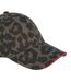 Casquette De Baseball Décontracté Motif/style Imprimé Léopard Homme Noir Argenté Imprimé Léopard Brave Soul-4