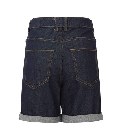 Wombat Womens/Ladies Denim Shorts (Indigo) - UTRW8960