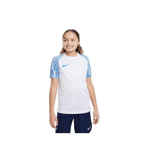 Childrens/kids Academy Dri-fit Jersey White Blue Nike