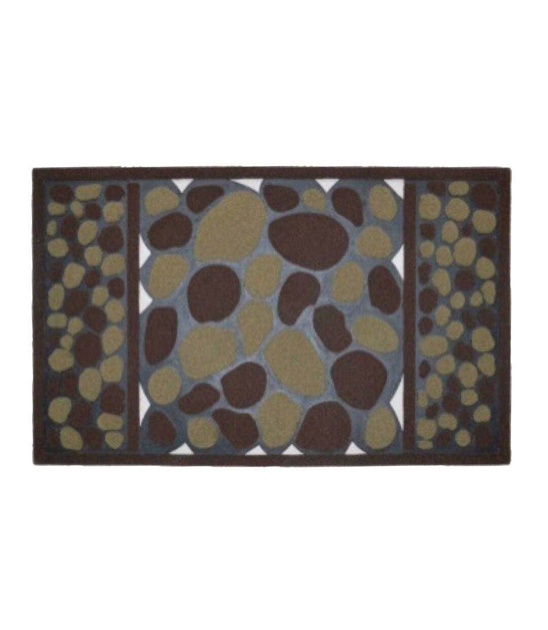 Stoney flock mat one size brown Groundsman