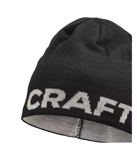 Chapeau Entraînement Adulte Noir Gris Argent Craft