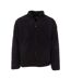 Veste sherpa noir homme paname brothers full zip-1