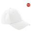 Lot de 2  casquettes adulte blanc Beechfield-1