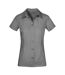 Chemisier Femme Gris Acier Uni Promodoro-1