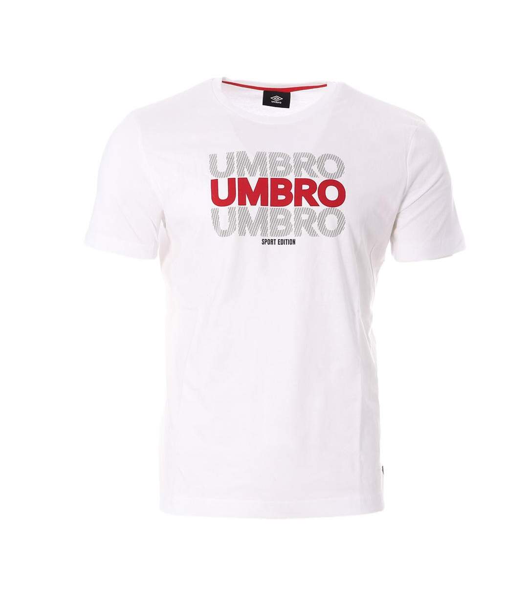 T-shirt blanc homme umbro spl net ct - 3xl-1