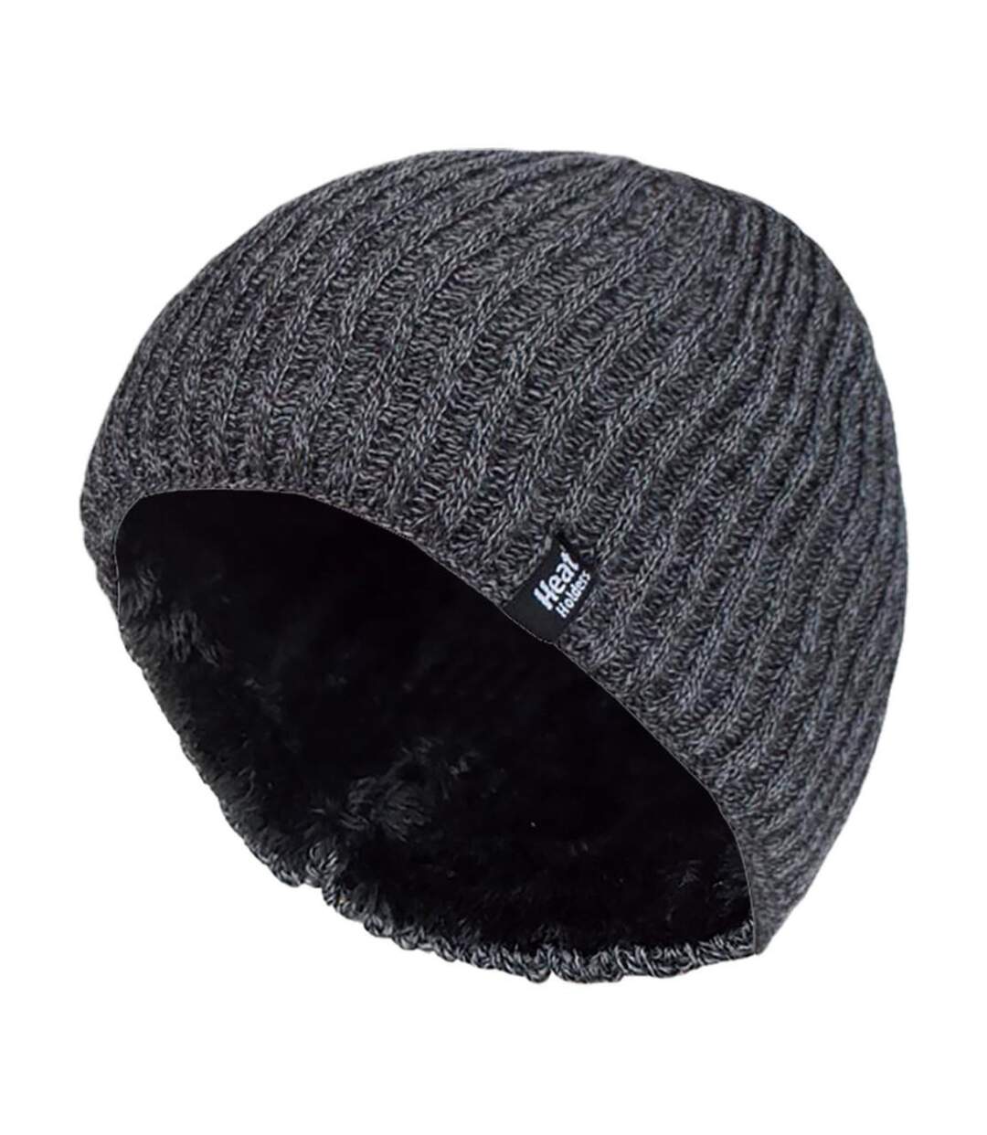 Bonnet Homme Thermique Tricot avec Doublé Polaire-1