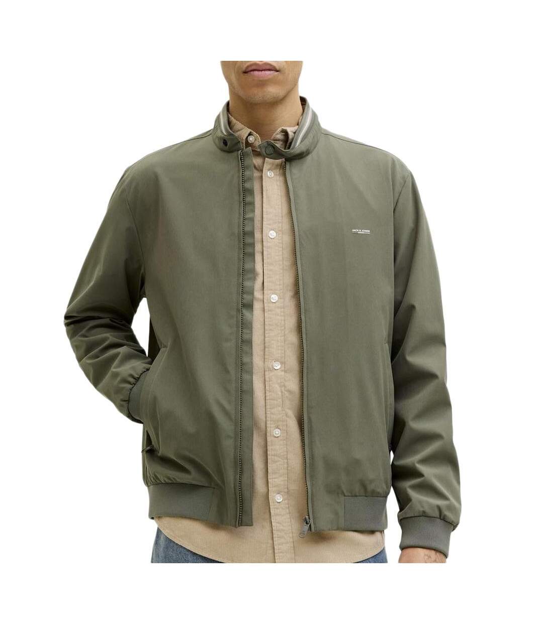 Veste verte homme jack & jones brads-1