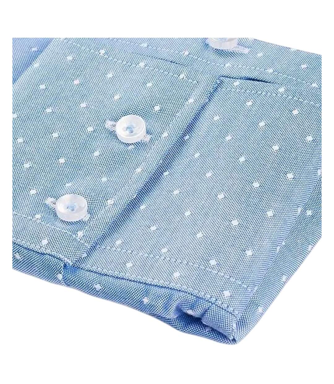 Chemisier France Femme Bleu Clair Di Selentino-3