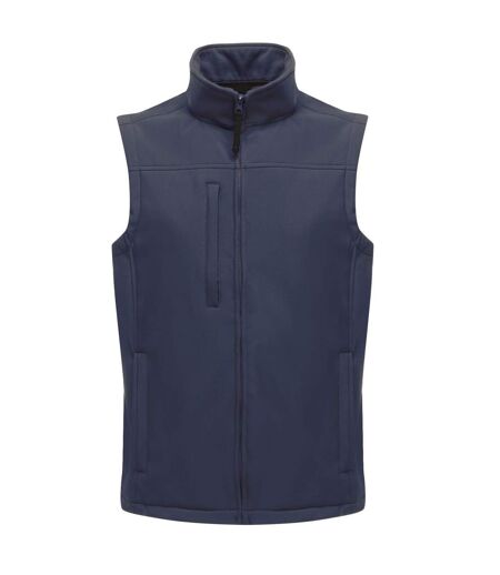 Regatta Mens Flux Softshell Bodywarmer / Sleeveless Jacket (Water Repellent & Wind Resistant) (Oxford) - UTRW1213