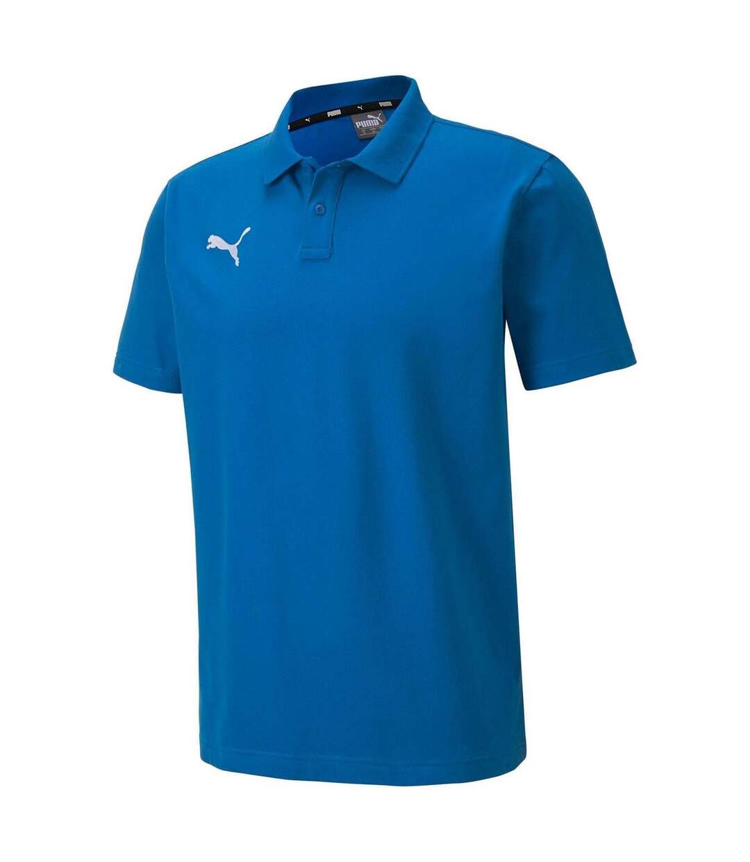 Mens Teamgoal 23 Casuals Polo Shirt Blue Puma-2