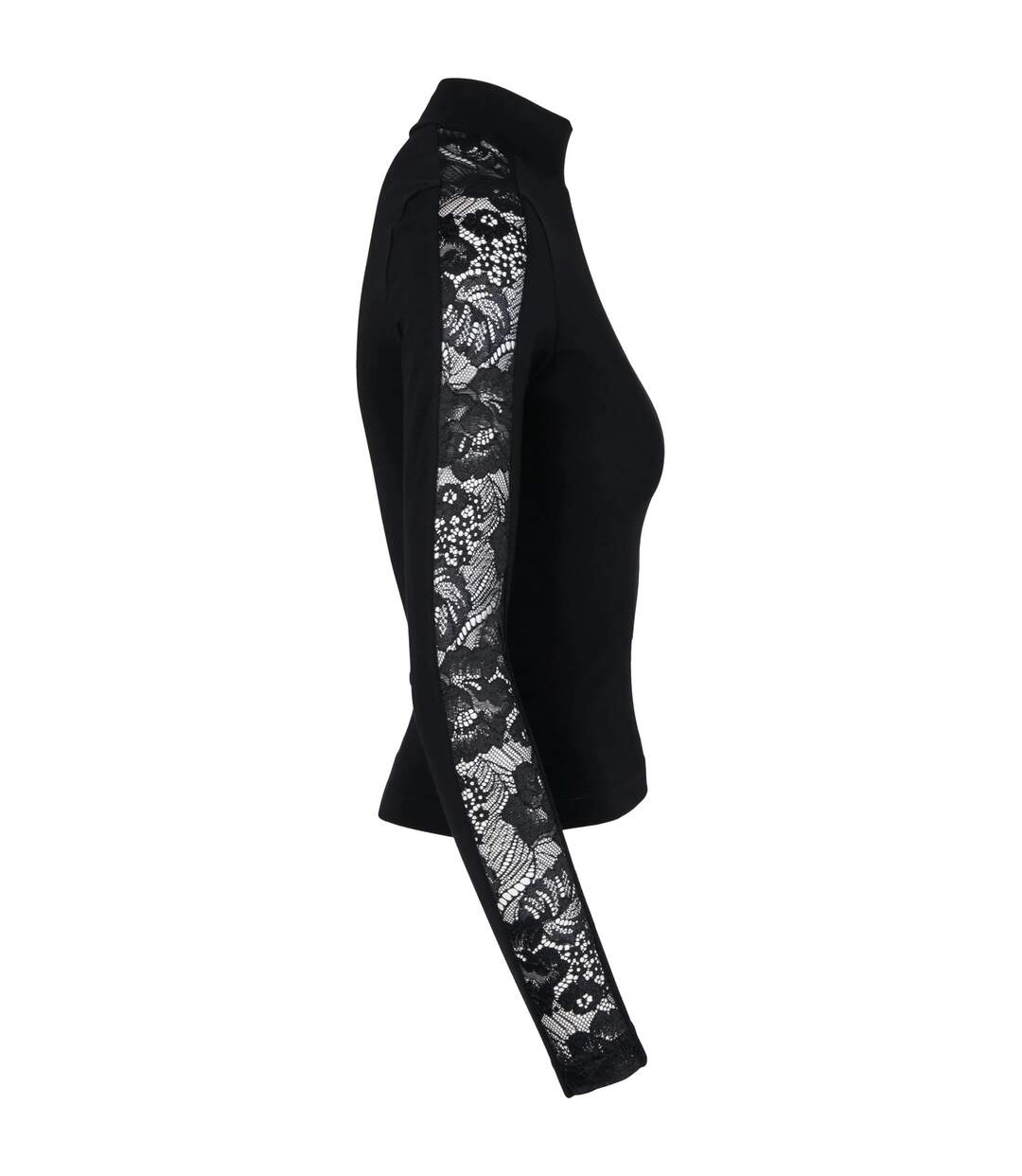 Haut Manches Longues Femme Noir Urban Classics-3
