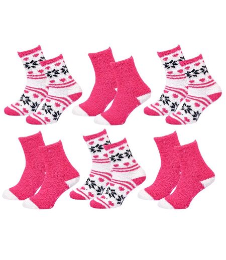 Chaussettes Femme WINTER SOCKS Pack de 6 Paires 1447 NOËL ABS