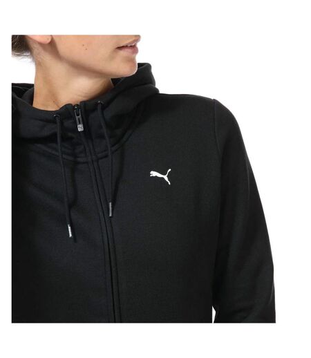 Veste à capuche essentials femme noir Puma