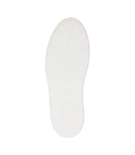 Womens/ladies Katie Low Cut Trainers White Boss