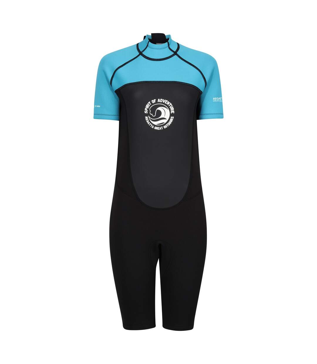 Combinaison De Plongée Shorty Femme Bleu Tahoe Noir Regatta-1