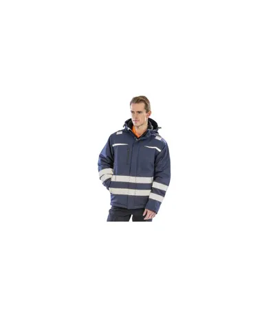 Safeguard Veste Haute Visibilité Homme Bleu Marine Result