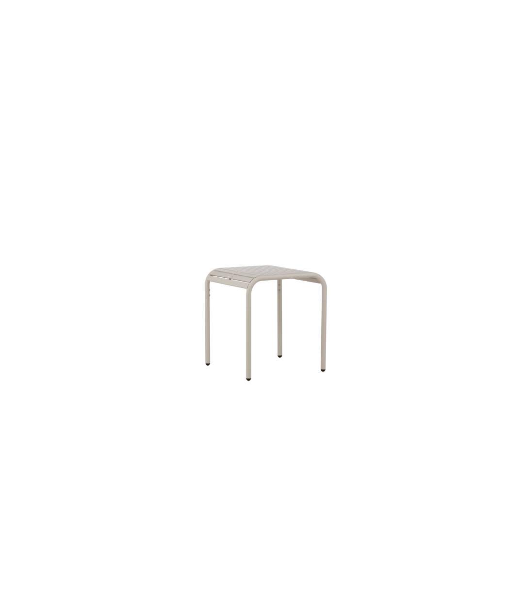 Table de Jardin Design Borneo 75cm Beige-3