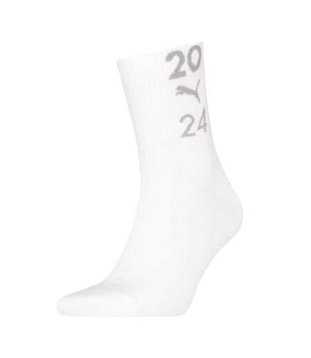 Womens/ladies Glow 99 Crew Socks White Puma