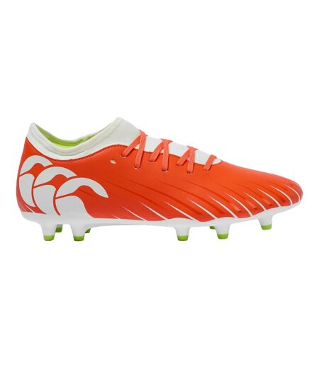 Unisex Adult Speed Falcon Team Firm Ground Rugby Boots Tangerine Tango Canterbury