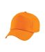 Childrens/kids original 5 panel cap orange Beechfield-1