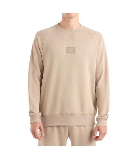 Mens Logo Sweatshirt Simply Taupe Umbro