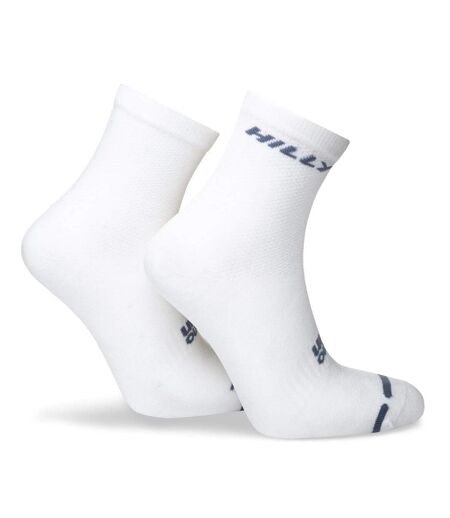 Socquettes Homme Blanc Gris Hilly