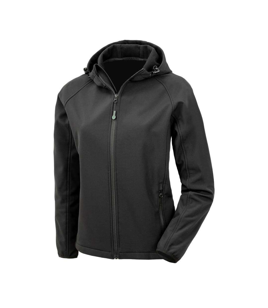 Veste softshell femme noir Result Genuine Recycled