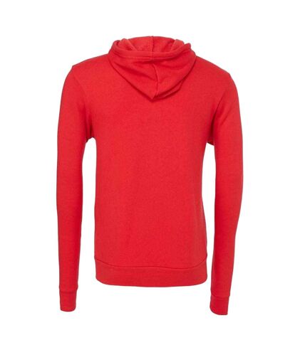 Sweat capuche unisexe rouge Bella + Canvas Bella + Canvas