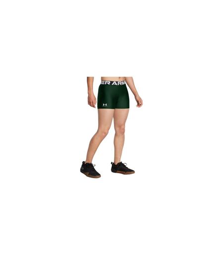 Short De Compression Heatgear Femme Vert Sombre Under Armour
