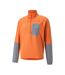 Sweat 1/4 de zip Orange Homme Puma Raincel - L