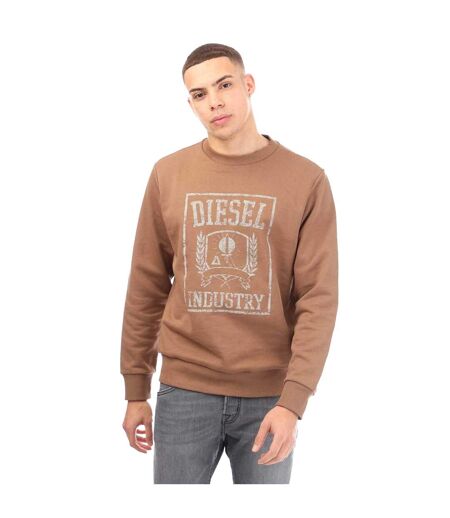 Mens S-gir 11-6 Sweatshirt Brown Diesel