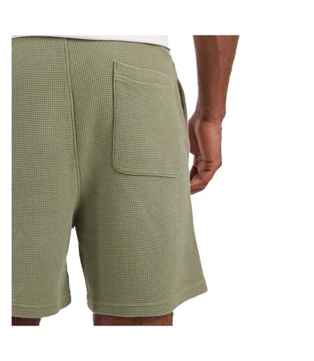 Short vert homme tommy hilfiger washed waffle