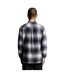 Chemise Manches Longues En Flanelle Motif/style Motif Écossais Homme Bleu Nuit Blanc À Carreaux Lyle & Scott-3