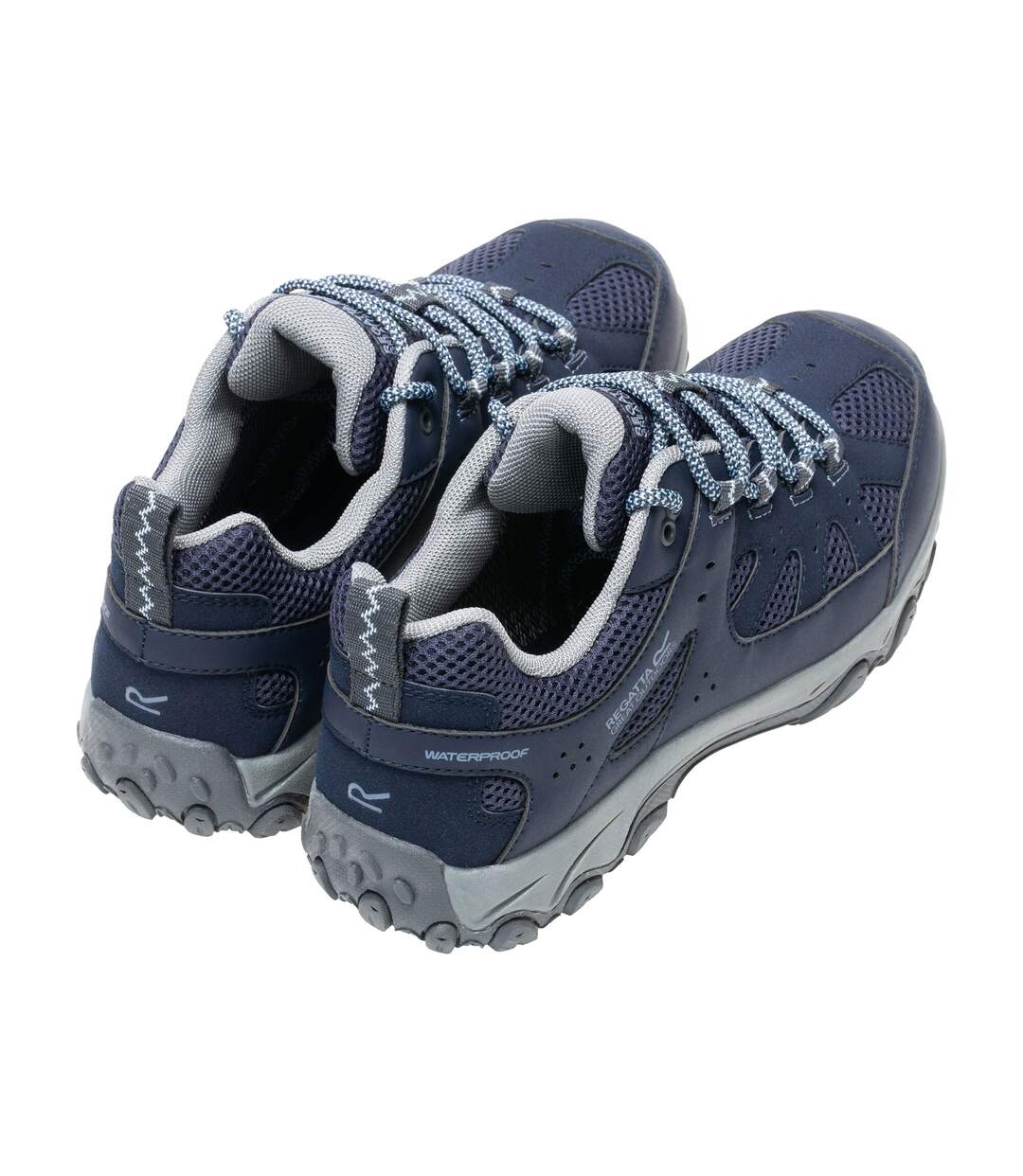 Womens/ladies Edgepoint Iv Low Walking Shoes Navy Dusky Blue Regatta-2