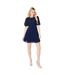 Mini robe femme bleu marine Dorothy Perkins