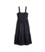 Robe Mi-longue Sans Manches Femme Noir Levis-2