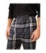 Mens Flannel Plaid Pyjama Bottoms Black Tommy Hilfiger-4