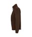 SOLS Womens/Ladies North Full Zip Fleece Jacket (Dark Chocolate)
