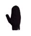 Womens/ladies seth knitted ski mittens dark grey Trespass