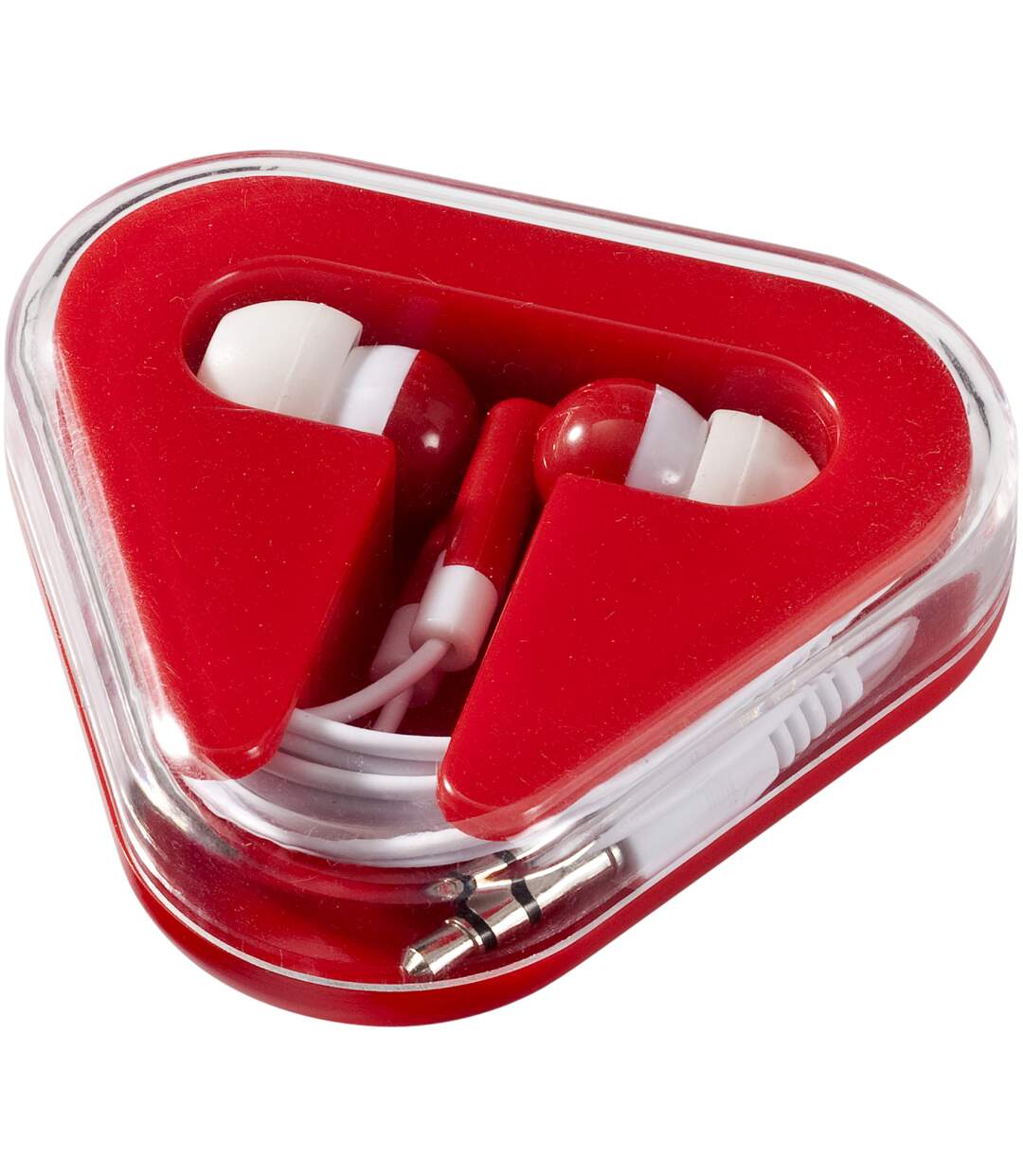 Bullet Rebel Earbuds (Red/White) (6 x 6.5 x 1.7 cm) - UTPF831