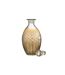 Carafe Ovale Carreaux Anastasia 25cm Greige