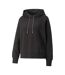 Sweat à capuche noir femme puma infuse - s-1