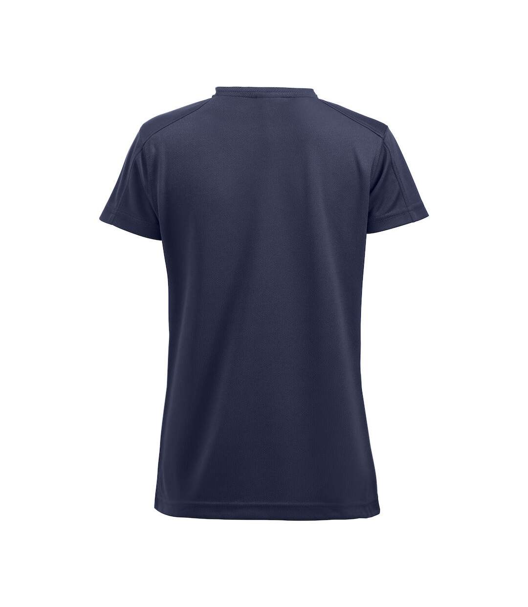 Womens/ladies Ice T-shirt Dark Navy Clique-2