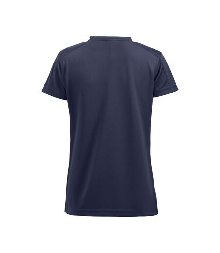 Womens/ladies Ice T-shirt Dark Navy Clique