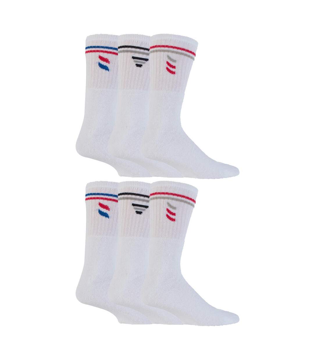 6 Paires Chaussettes de Sport Homme Coton Running