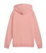 Womens/ladies Overhead Hoodie Pink Puma-3