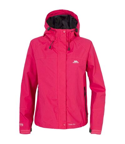 Miyake veste imperméable à capuche femme cerise Trespass Trespass