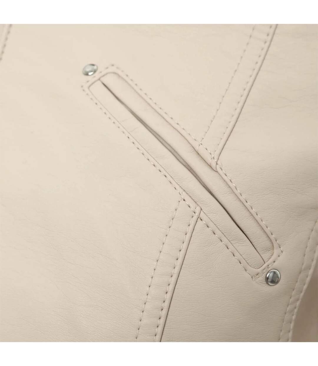 Womens/ladies Plain Regular Jacket Oatmeal Vero Moda-4