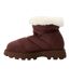Womens/ladies Frostee Sheepskin Boots Brown Steve Madden-2