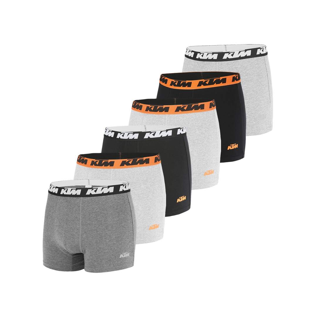 Pack surprise de 6 boxers coton homme Ktm